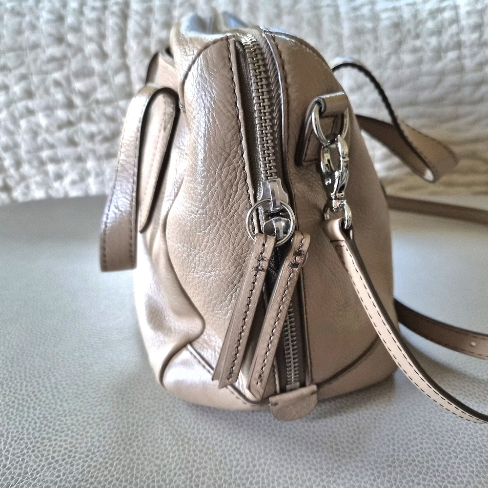 Fossil Leather Tan Shoulder Bag - Picture 3 of 10